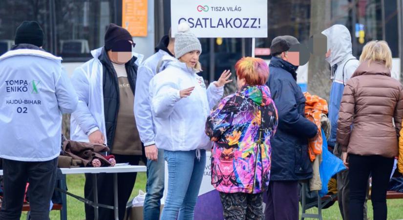 Az MSZP korábbi képviselője kampányol a Tisza Párt debreceni indulójának - fotókkal