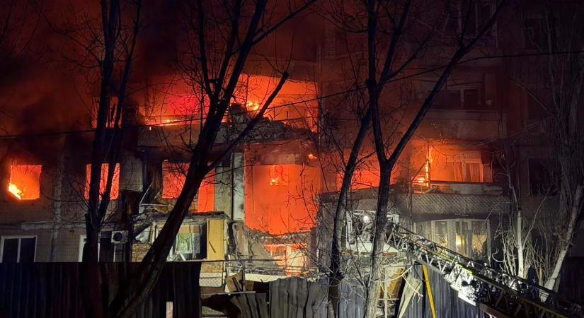 Dróncsapás érte Odesszát