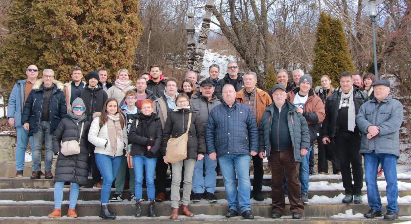 Dorogi delegáció Felsőboldogfalván