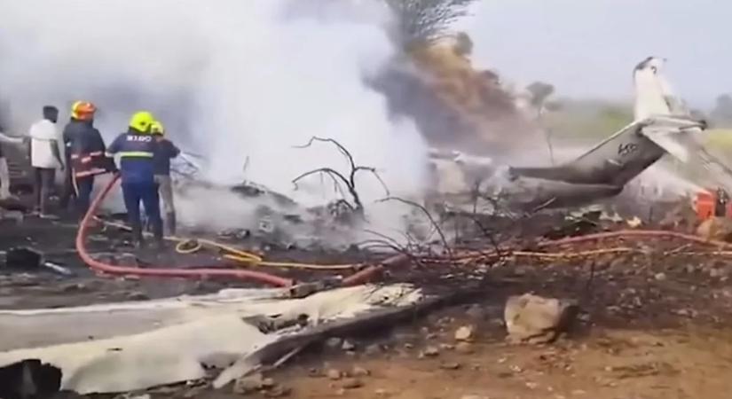 Kisrepülő csapódott a földbe, nincsenek túlélők