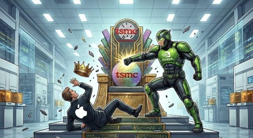 Ez is az AI-forradalom része: már nem az Apple a TSMC legnagyobb ügyfele