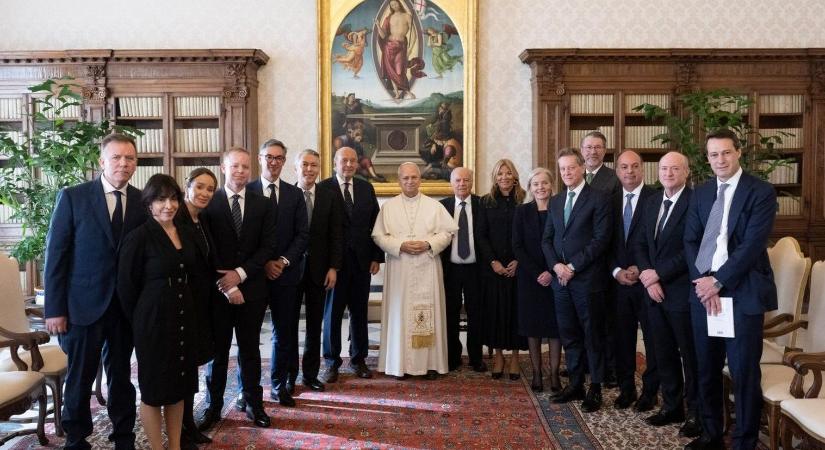 Leó pápa latin-amerikai és karibi energiaügyi vezetőkkel tárgyalt