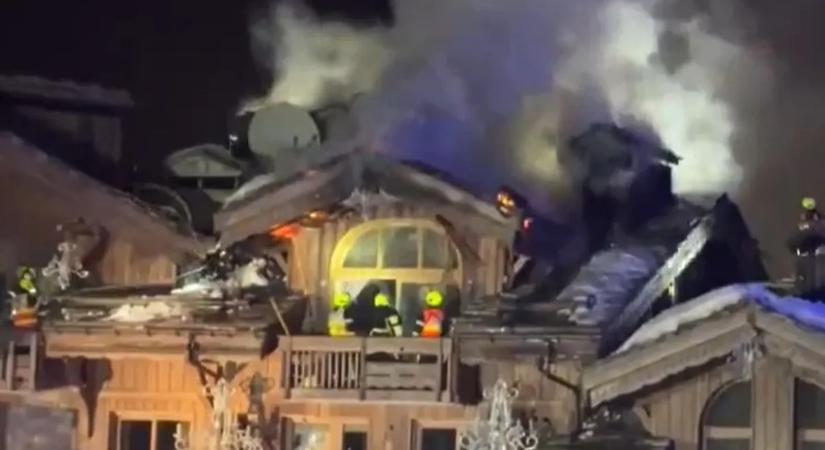 Hatalmas lángokkal égett a luxushotel – több száz embert evakuáltak