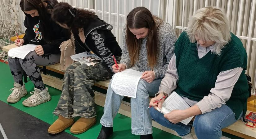 Véradás a Kossuth Lajos Technikum és Kollégiumban – életeket mentettek a diákok és tanárok