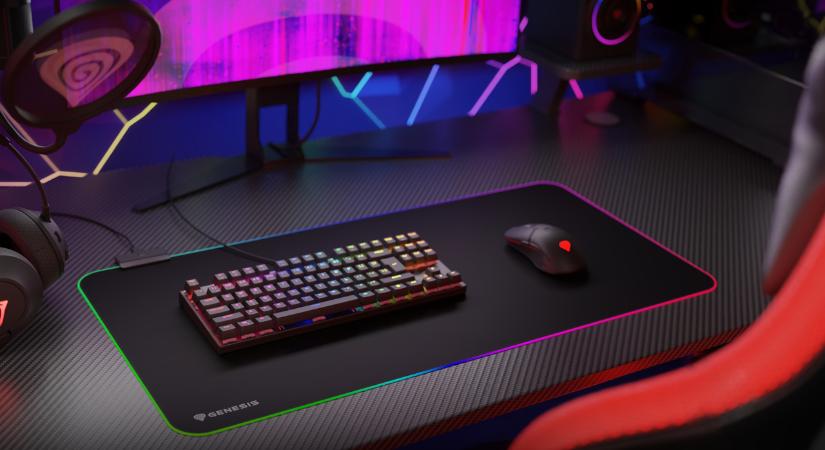 Genesis Boron 500 XXL mousepadteszt – Jól behatárolt keretek között