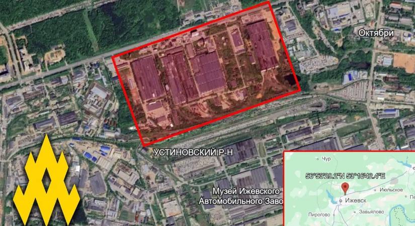 Orosz hadiipari üzem környékén követett el szabotázsakciót az Atesh ukránbarát csoport