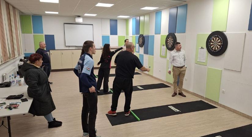 Mosonmagyaróvári Darts Club Sportegyesület új utánpótlás teremmel gazdagodott