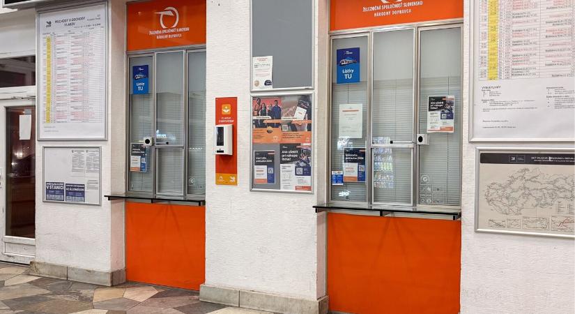 Vége a személyes jegyvásárlásnak: bezárják a dunaszerdahelyi vasúti jegypénztárat