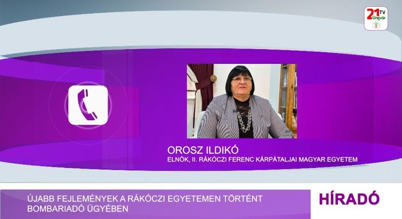Újabb fejlemények a Rákóczi egyetemen történt bombariadó ügyében (videó)