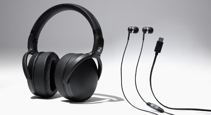 Két népszerű Sennheiser kapott USB-C csatlakozást