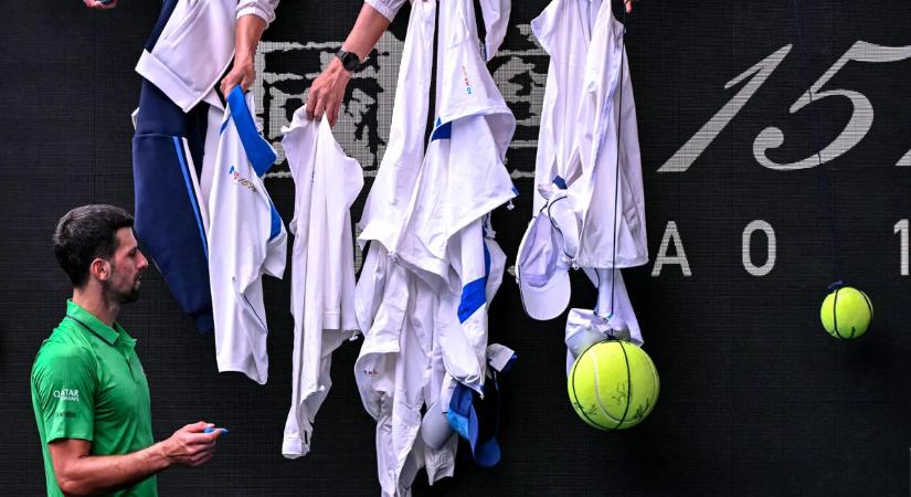 Djokovics ordított a fájdalomtól, szuperközeli videó a drámai pillanatokról