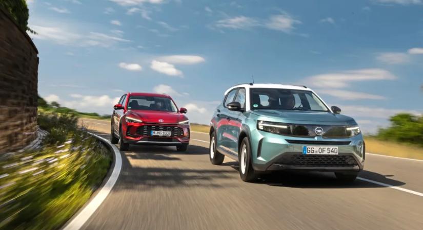 Papíron az MG ZS jobb családi szabadidő-autó az Opel Fronteránál, menet közben viszont jönnek a meglepetések