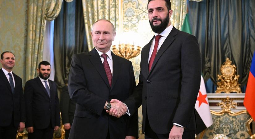 Szíria elnöke Moszkvában tárgyal Putyinnal Oroszország szíriai katonai jelenlétének fenntartásáról