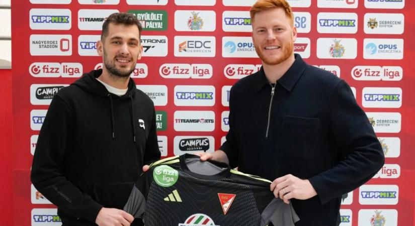 Rutinos kapus érkezését jelentette be a DVSC – hivatalos