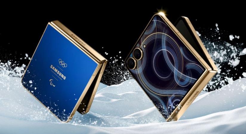 Gyönyörű új kiadást kapott a Samsung Galaxy Z Flip 7 a téli olimpia alkalmából