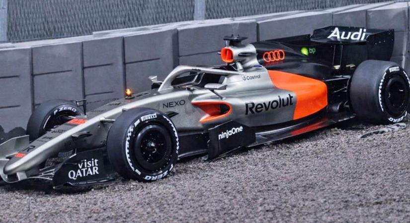 Bajban az Audi a Forma-1-es autójával