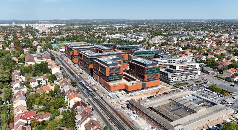 Modern irodaházak, modern szabályozókkal Zuglóban