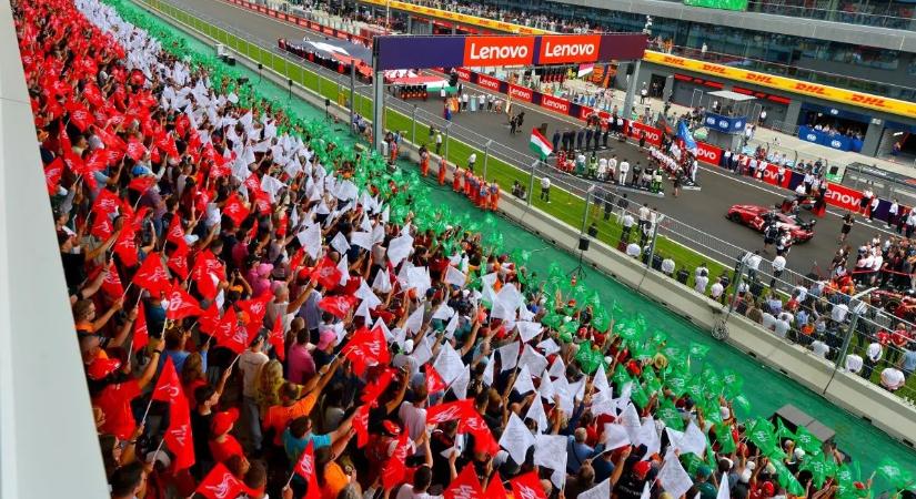 F1: a Magyar Nagydíj nyújtotta a „Legjobb szurkolói élményt”
