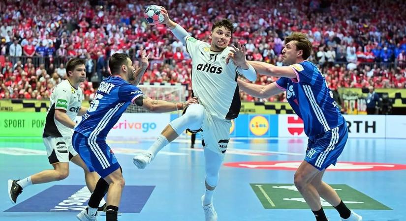 Magabiztos játékkal nyerte meg a franciák elleni rangadót, s így döntős Németország a férfi kézi Eb-n