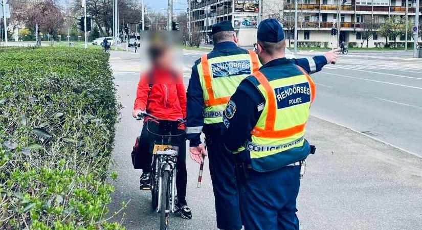 Komoly pénzbírság jár a biciklisnek, aki ilyen hibát vét