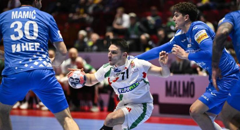 Férfi kézi Eb: remek első félidő után vereséggel búcsúzott a magyar válogatott