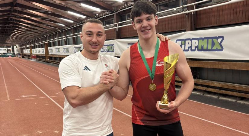 A világranglista élén a veszprémi atléta