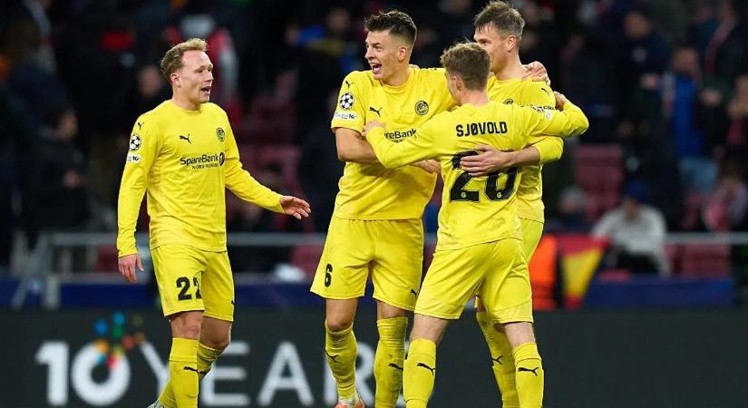 A City után az Atlético Madridot is elkapta a Bodö/Glimt, bilbaói sikerével nyolcaddöntős a Sporting!