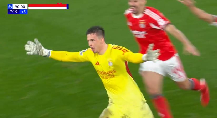 Döbbenet: a Benfica a kapusának góljával jutott tovább, a Real is playoffozik