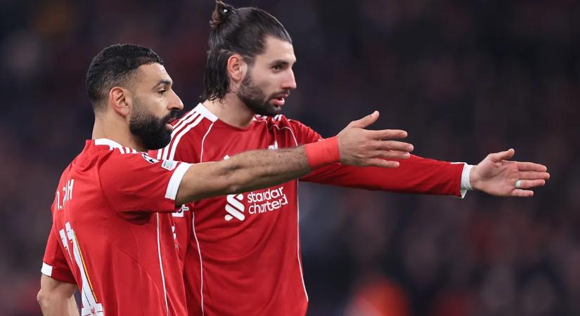 Videón, Szoboszlai Dominik mit csinált már megint Mohamed Szalah-val