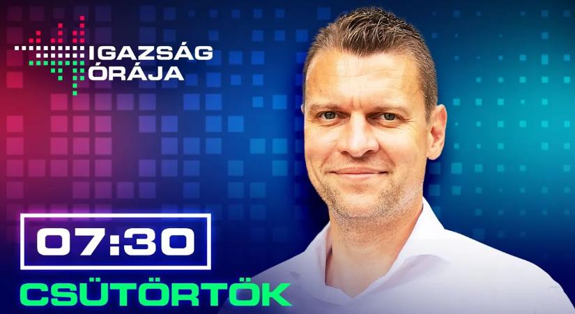 Menczer Tamás az Igazság órájában – kövesse élőben!