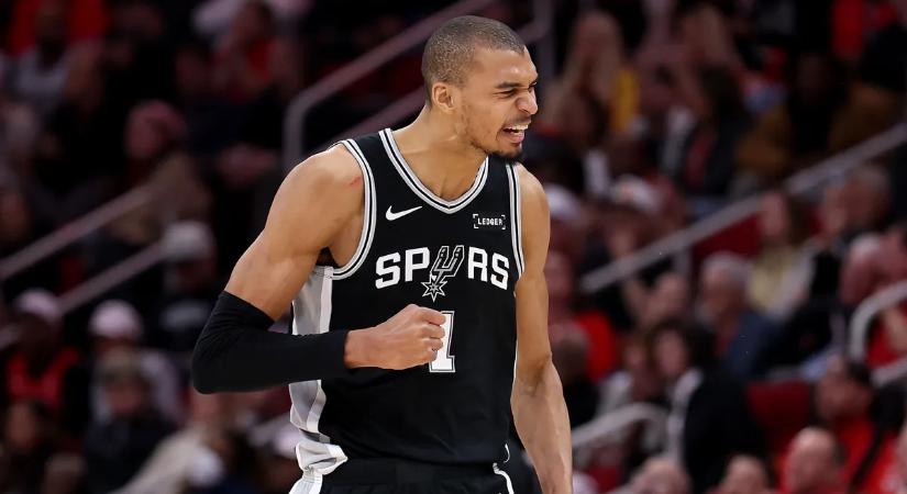 NBA: Mitchellék kiütötték a Lakerst; újabb dupla dupla Wembanyamától