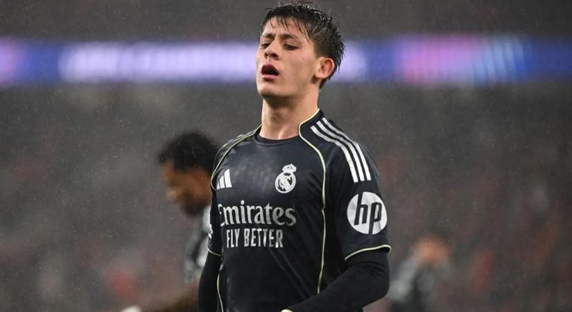 Arda Güler hisztizett, a Real Madrid sztárjai szégyenükben elmenekültek – videó