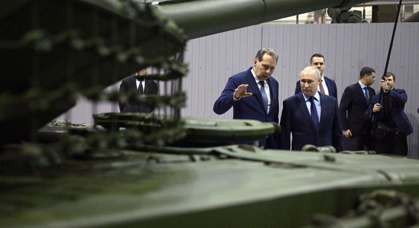 Szinte teljesen leállhat idén az orosz hadiipar bővülése