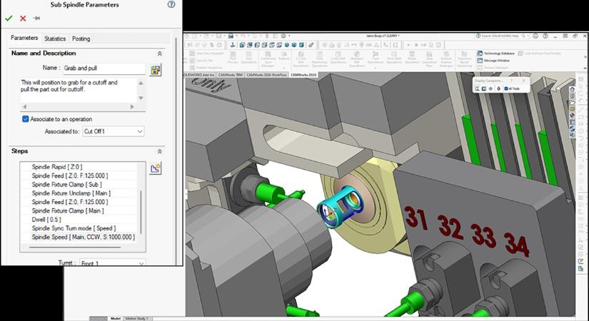 HCL CAMWorks 2026: Intelligens automatizálás és integrált hosszesztergálási megoldások