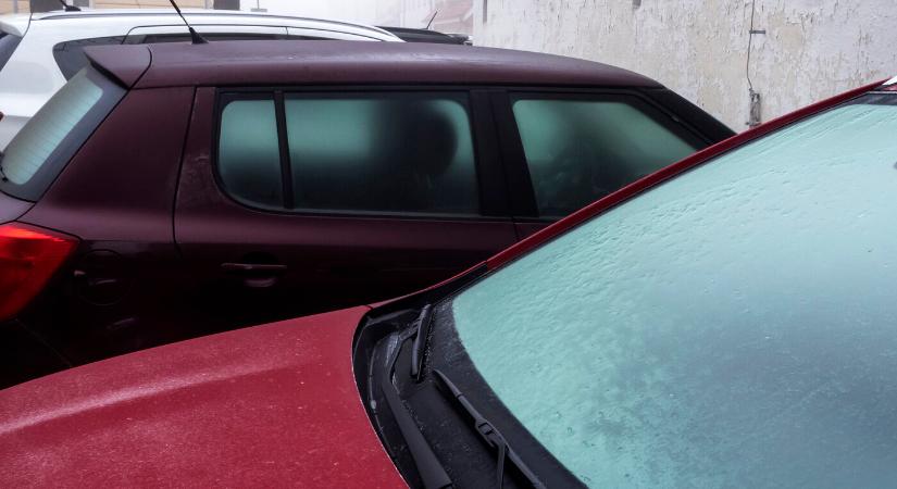 Csütörtök délig jegesedés várható az ország több járásában