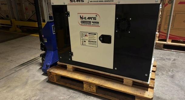 Ukrajna megkapta az első generátorszállítmányt az Európai Uniótól