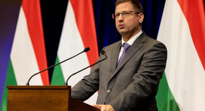Kormányinfót tart Gulyás Gergely