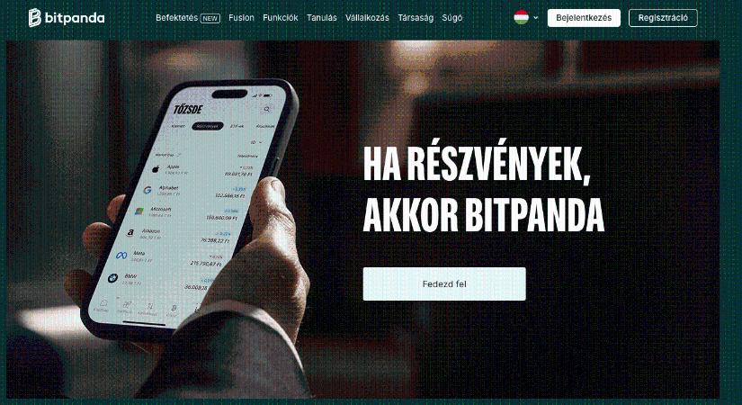 Bitpanda: Jönnek a részvények, ETF-ek és automatizált megtakarítási tervek