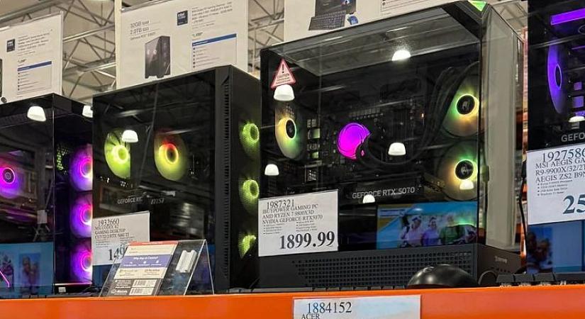 Annyira drága a RAM, hogy már a bolti PC-kből is kilopják azokat a tolvajok