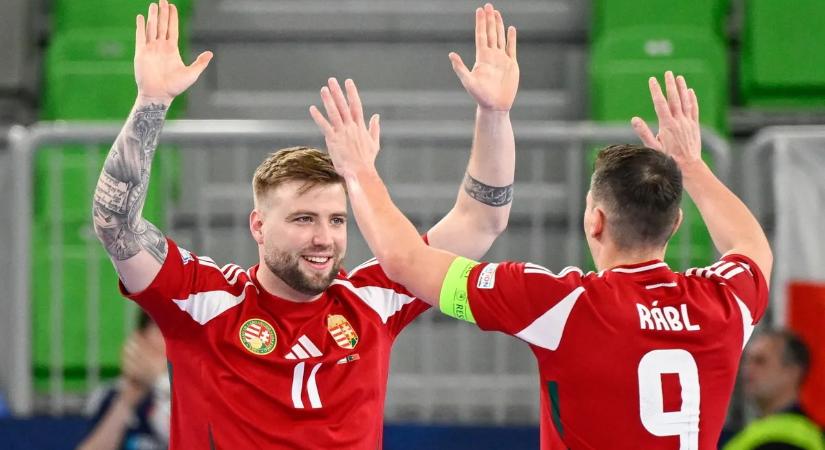 Futsal Eb: van remény, tét a negyeddöntőbe jutás Olaszország ellen