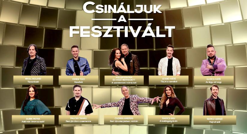 Végéhez ér a Csináljuk a fesztivált! ötödik évada 2026-ban – ezek a dalok közül választják ki a slágerek slágerét (VIDEÓ)