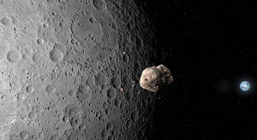 Aszteroida csapódhat a Holdba 2032-ben
