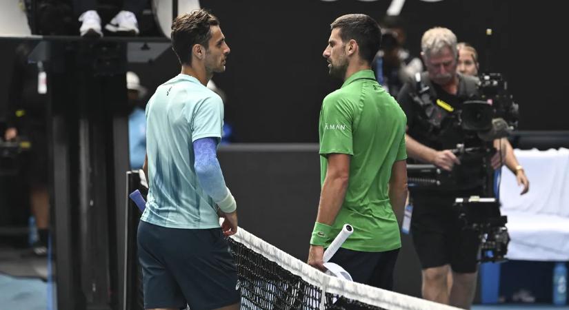 Novak Djokovics összebalhézott egy újságíróval az ajándékba kapott elődöntő előtt