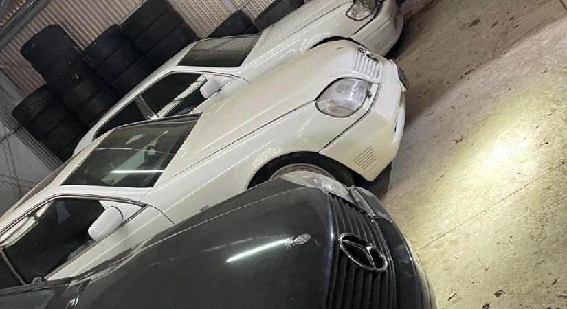 Furcsa autókat talált a NAV egy nyírségi faluban