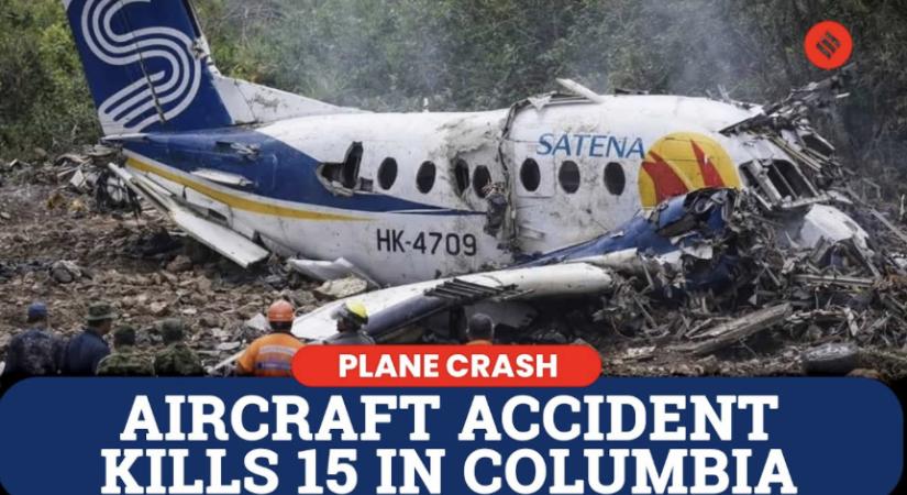 Tragikus repülőgép-baleset Kolumbiában, meghalt egy kongresszusi képviselő is