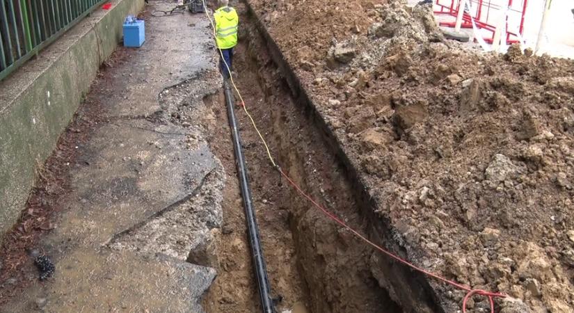 Teljes kiváltás – megújult a Kodály utcai vezeték egy szakasza
