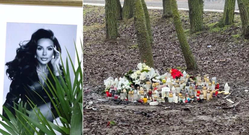Mécsesek és virágok mindenütt: így néz ki ma Jákli Mónika balesetének helyszíne