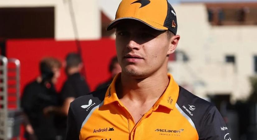 Lando Norrisnak szürreális élményben volt része