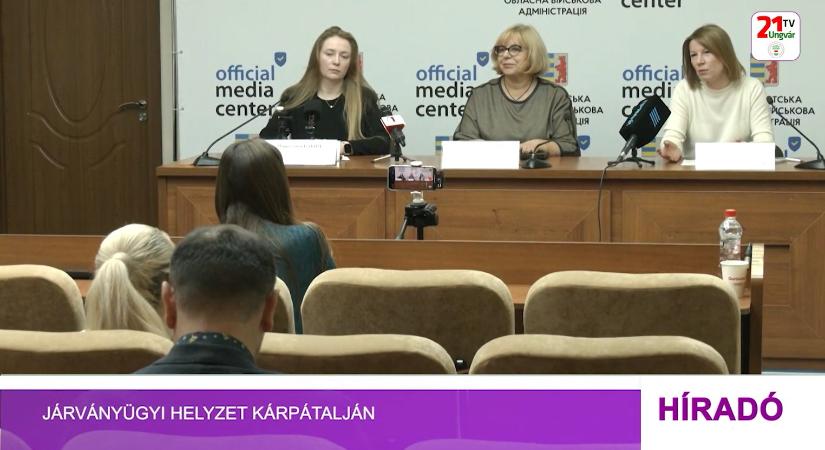 Járványügyi helyzet Kárpátalján (videó)