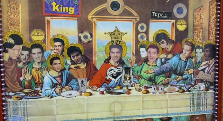 Brutális, amikor Elvis Presley egyszerre Júdás és Jézus is Az utolsó vacsorán